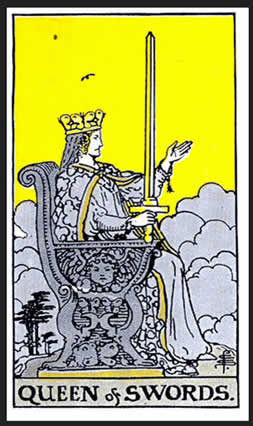 Regina di Spade nei Tarocchi
